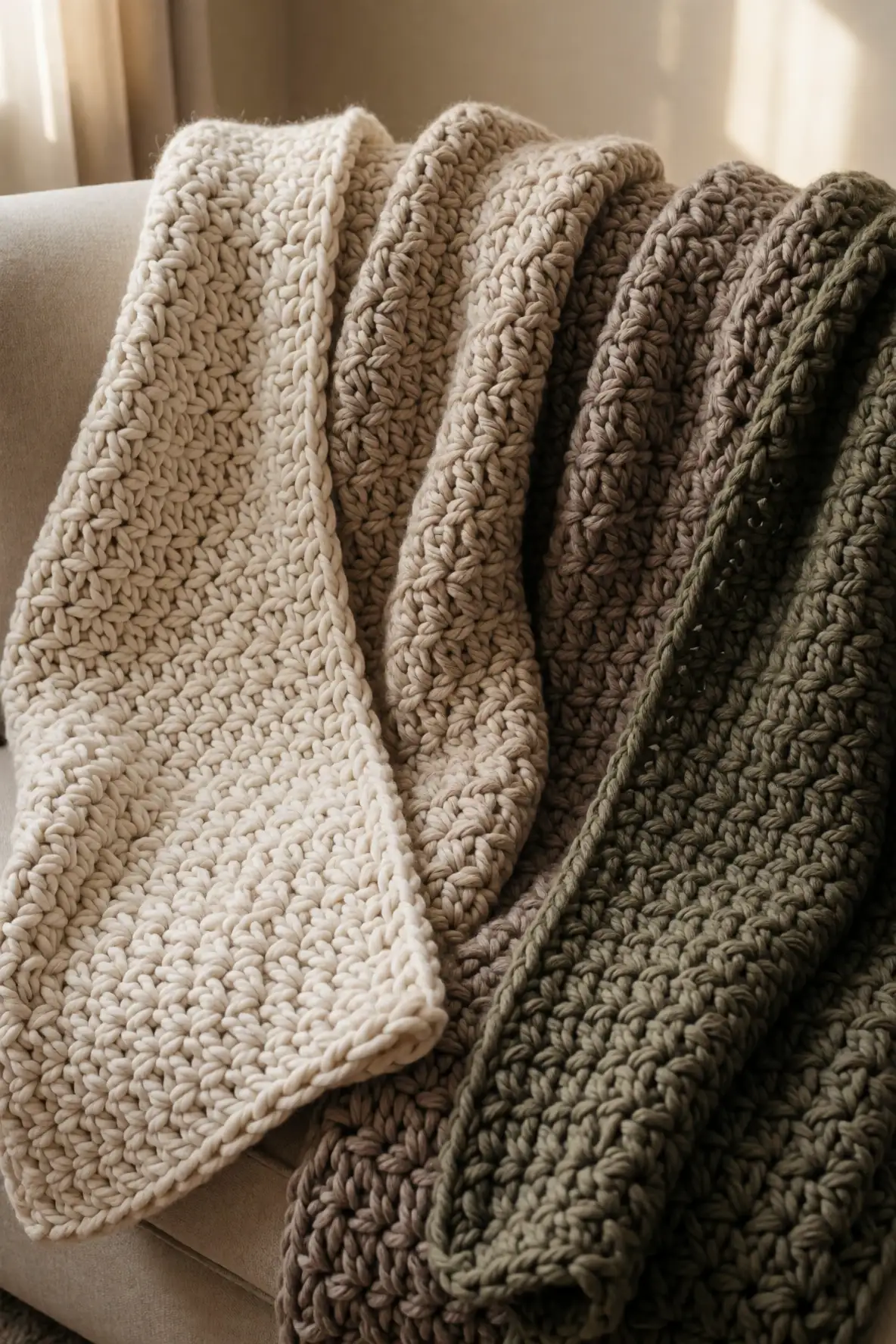 Color Palettes That Suit Chunky Crochet