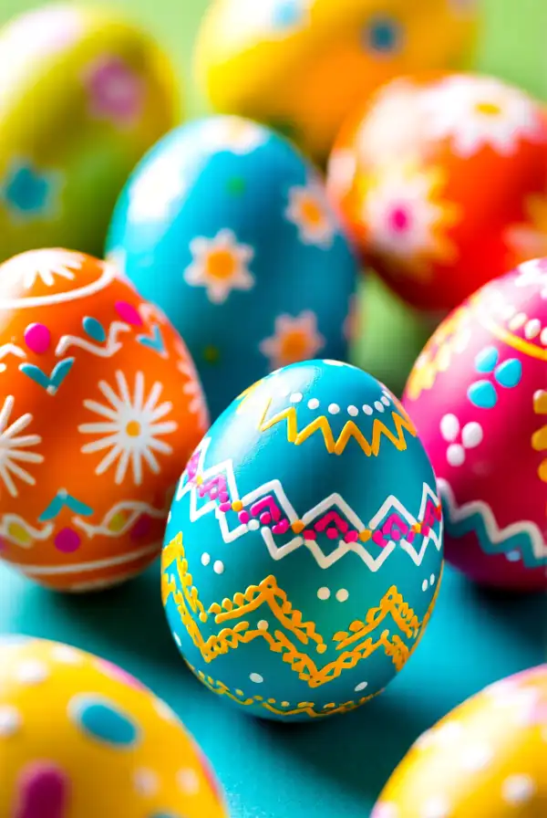 Colorful Easter Egg Decorating Ideas