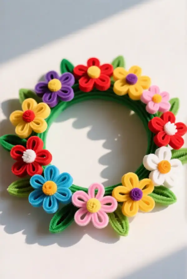 Colorful Flower Crown