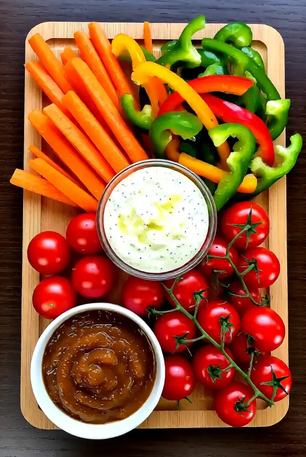 Colorful Vegetable Display