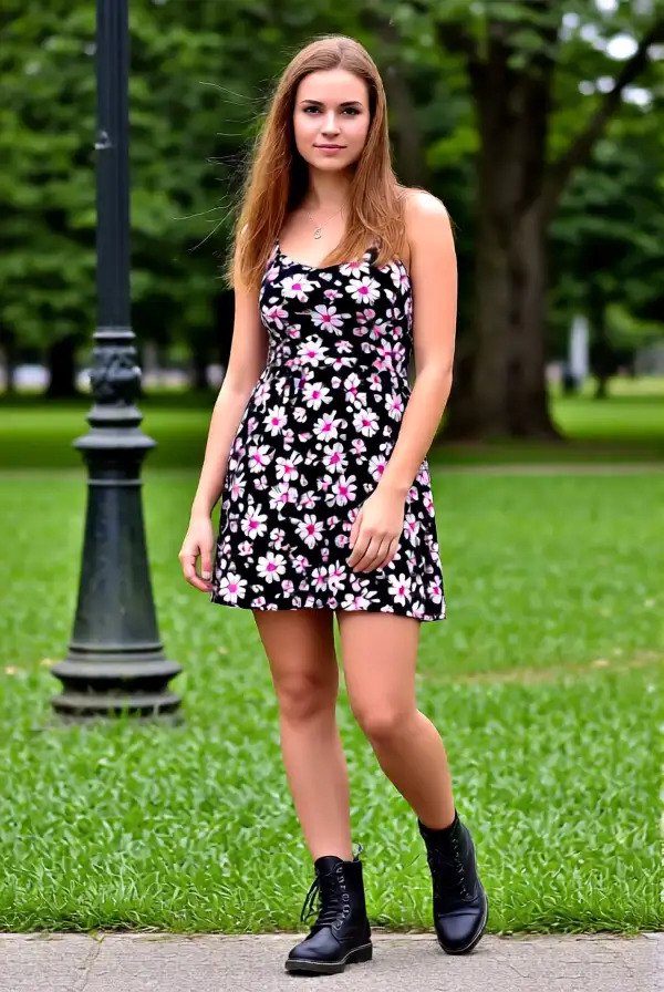 Combat Boots and Dresses