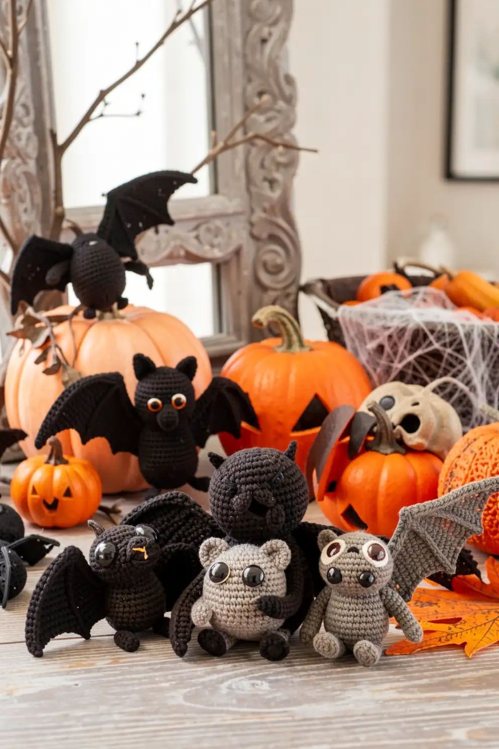 Combining Crochet Bats with Other Decor