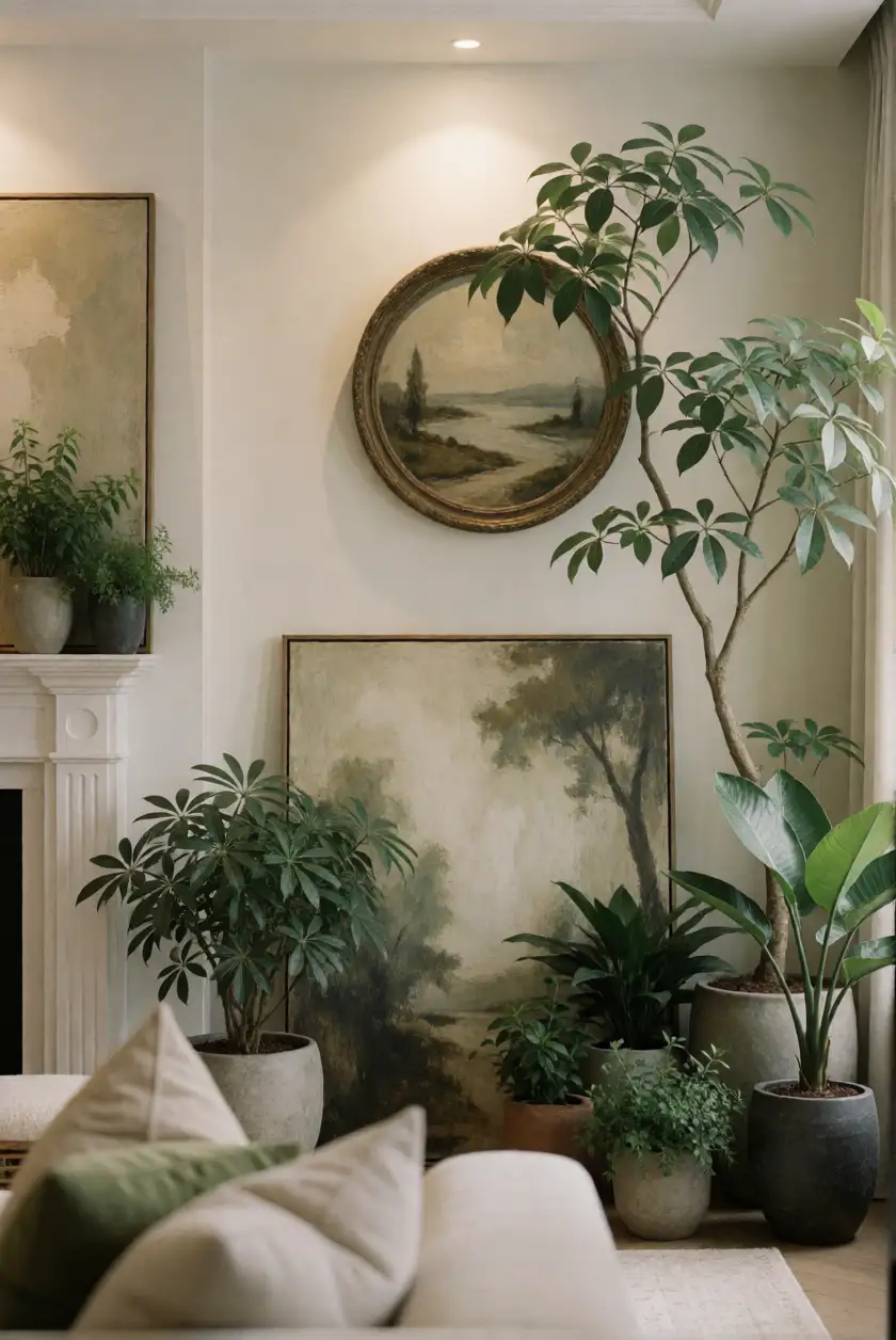 Combining Plants with Art