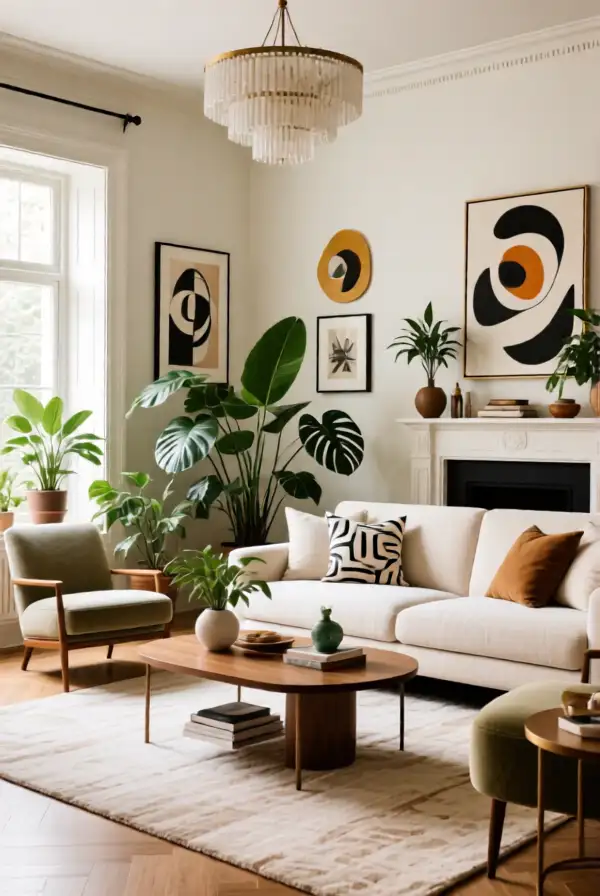 Combining Plants with Other Decor Elements