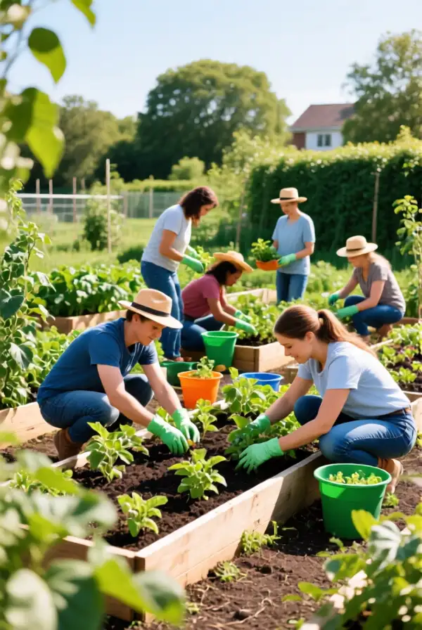 Community Gardens: Shared Passion and Growth