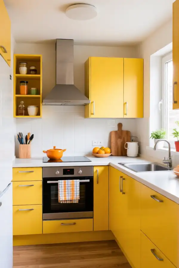 Compact European Kitchen