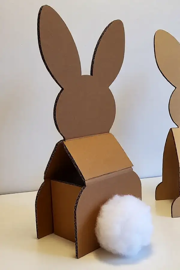 Cotton Ball Bunny Tails