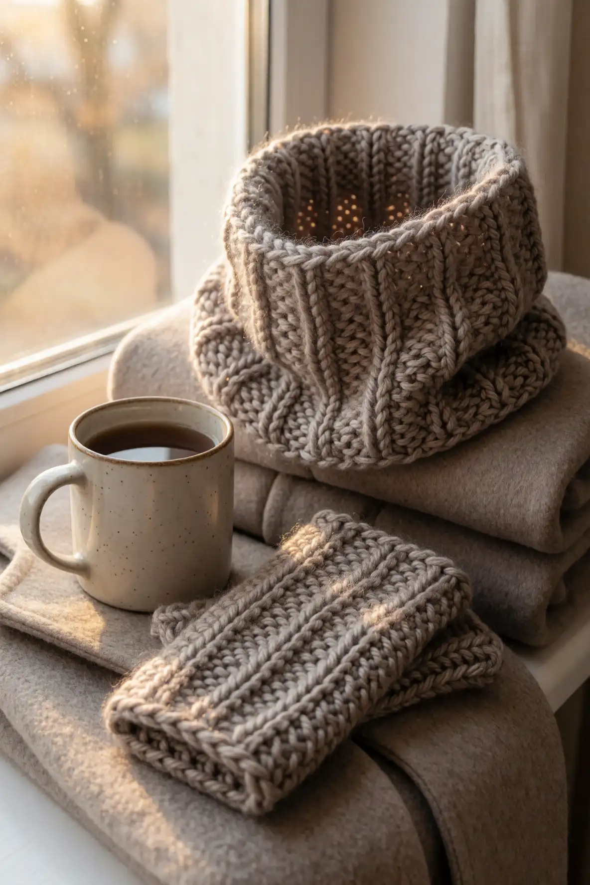 Cozy Accessories With High Impact Texture