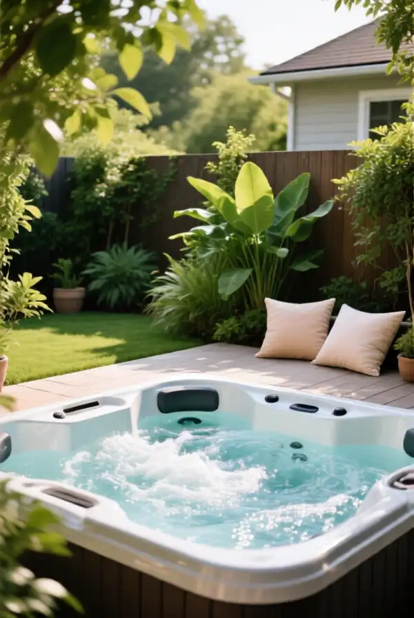 Cozy Backyard Oasis with Jacuzzis