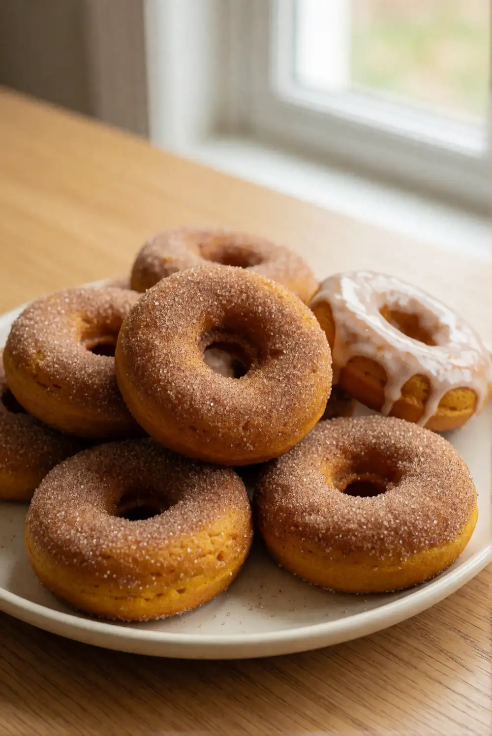 Cozy Baked Pumpkin Donuts