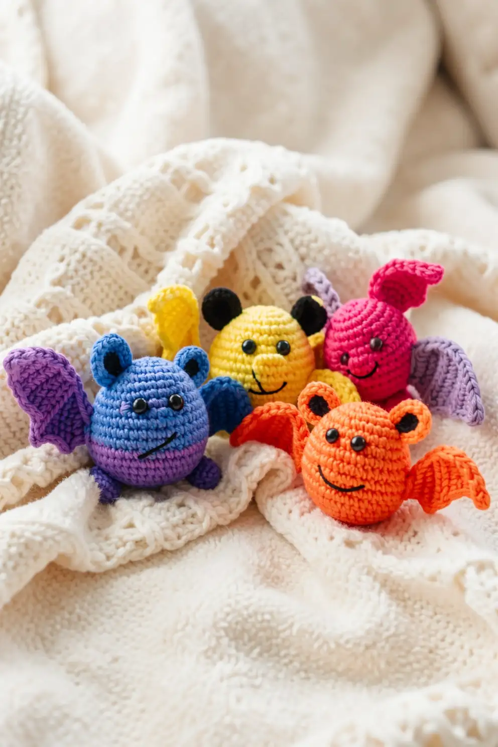 Cozy Crochet Bat Plushies