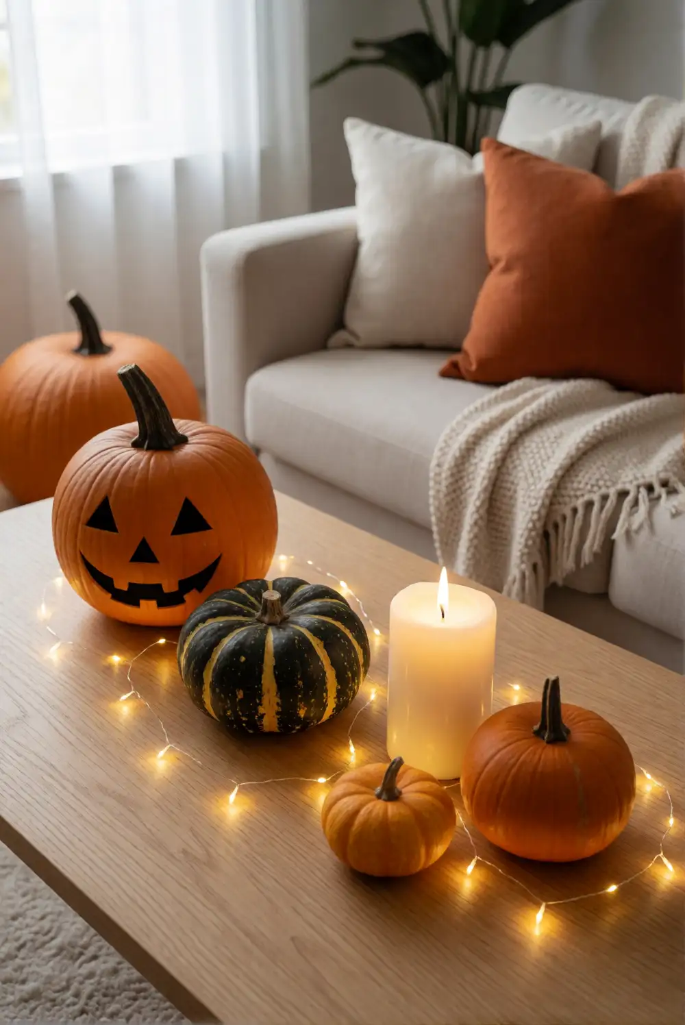Cozy Halloween Decor