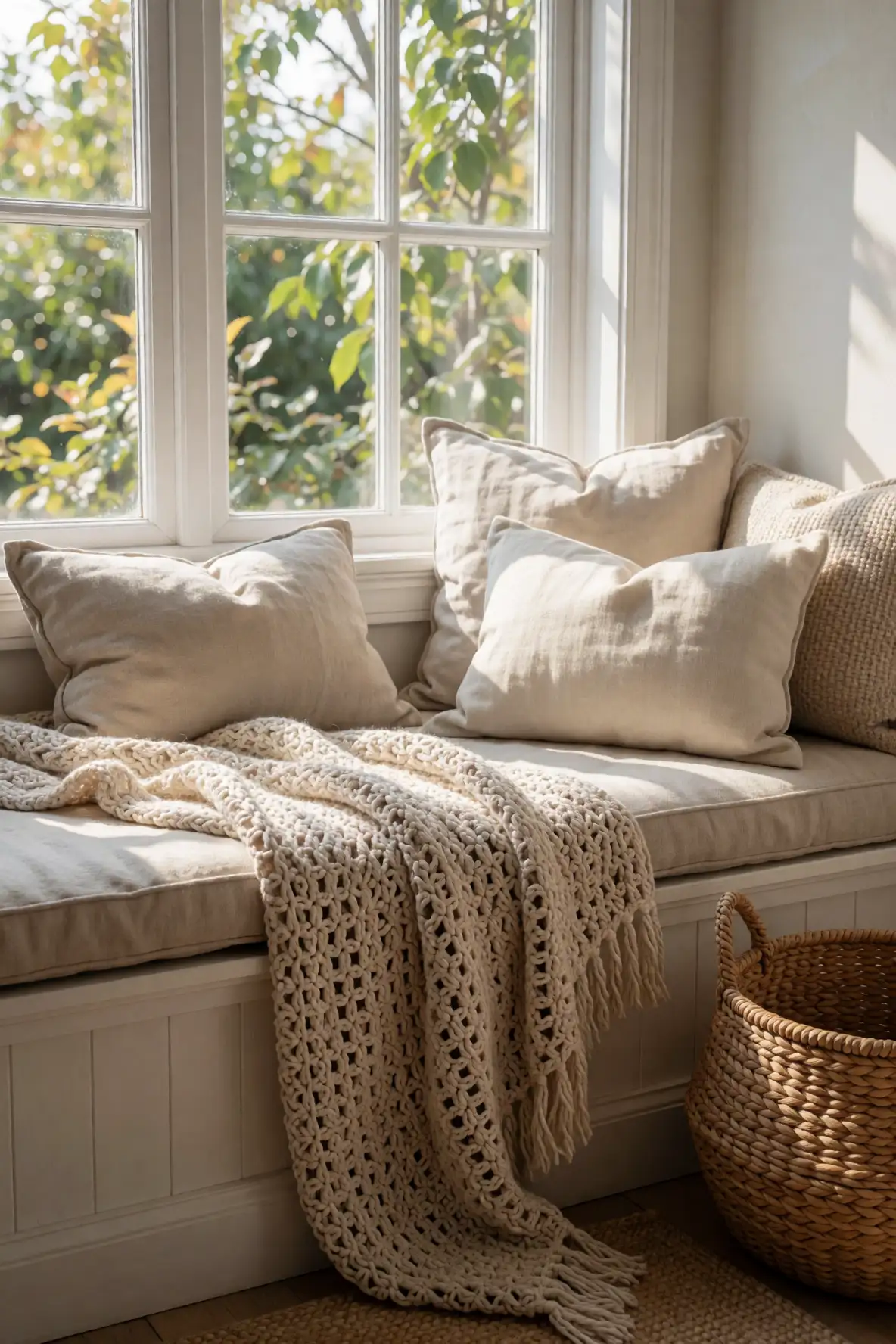 Cozy Layers for a Window Seat