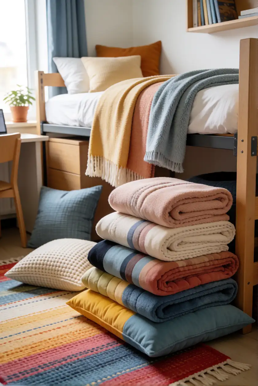 Cozy Textiles for a Welcoming Atmosphere