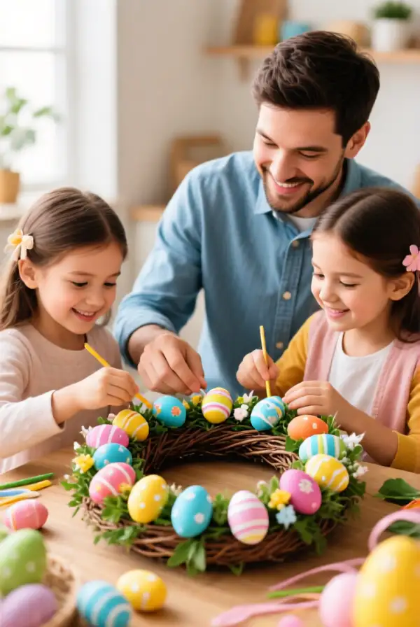 Craft a DIY Easter Wreath
