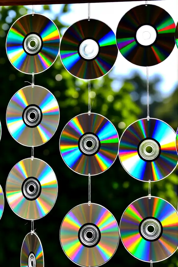 Crafting Art from Old CD's