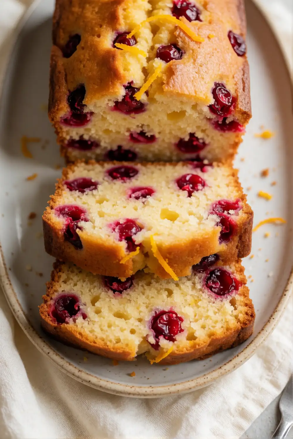 Cranberry Orange Loaf Cake