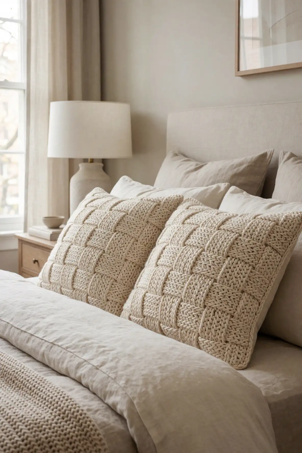 Creamy Pillows That Feel Boutique