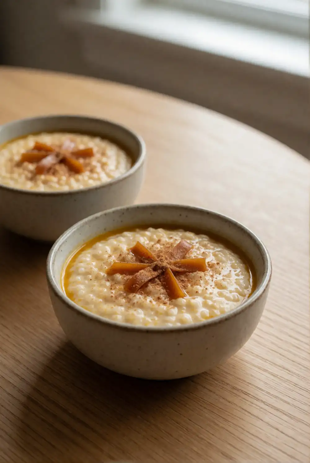 Creamy Pumpkin Chai Rice Pudding