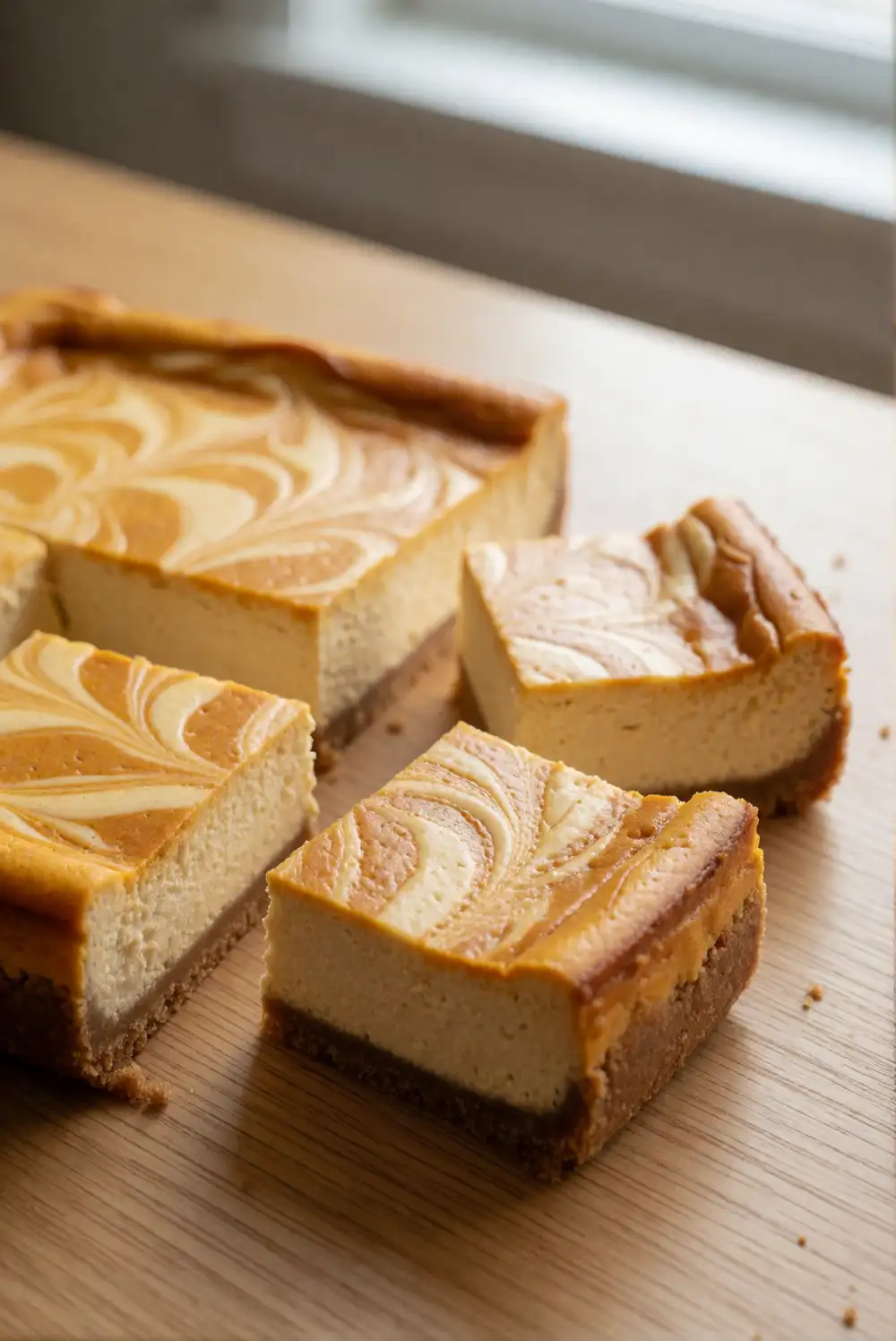 Creamy Pumpkin Cheesecake Bars