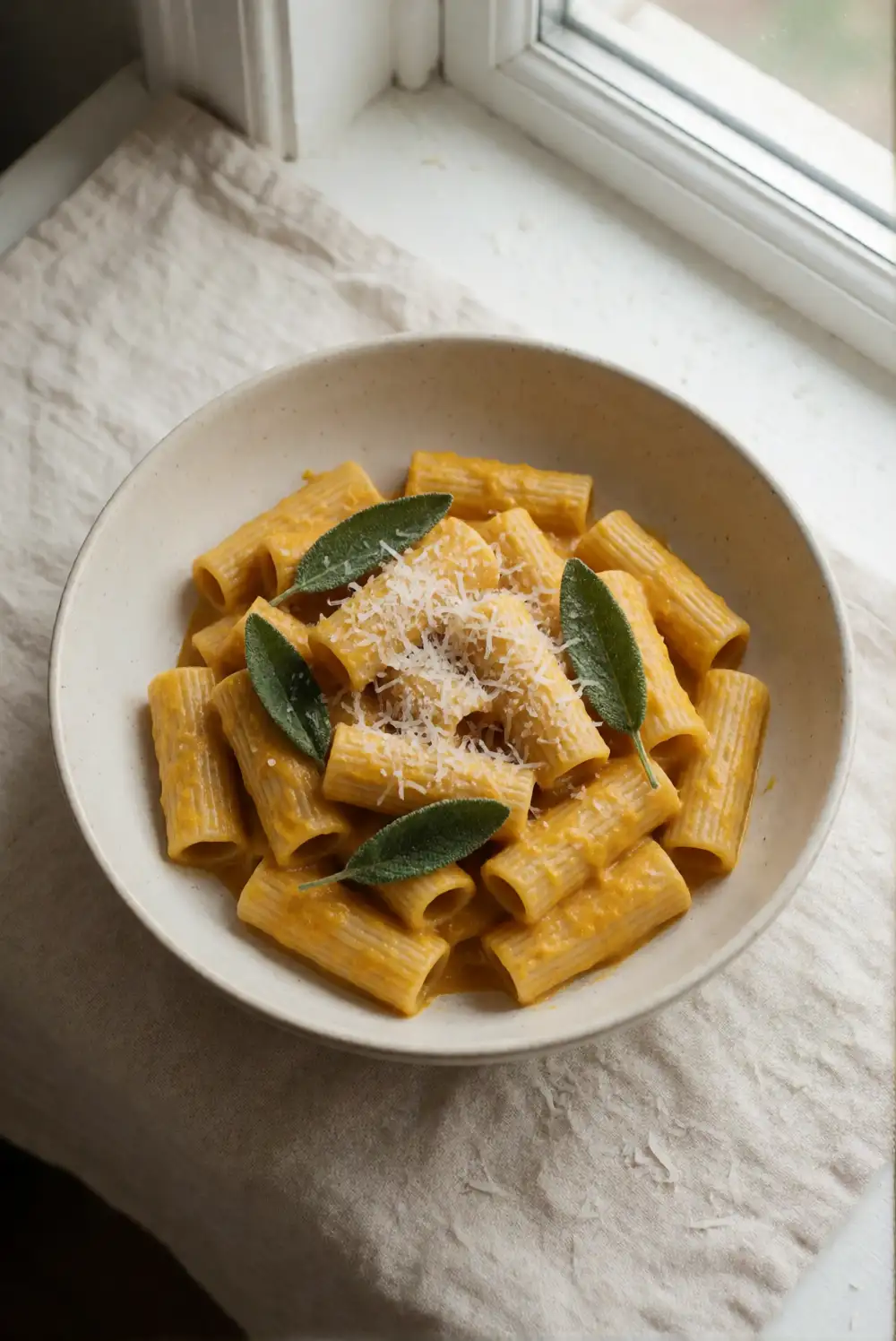 Creamy Pumpkin Sage Pasta