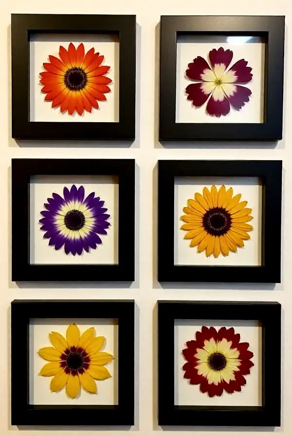 Create a Floral Wall Art Display