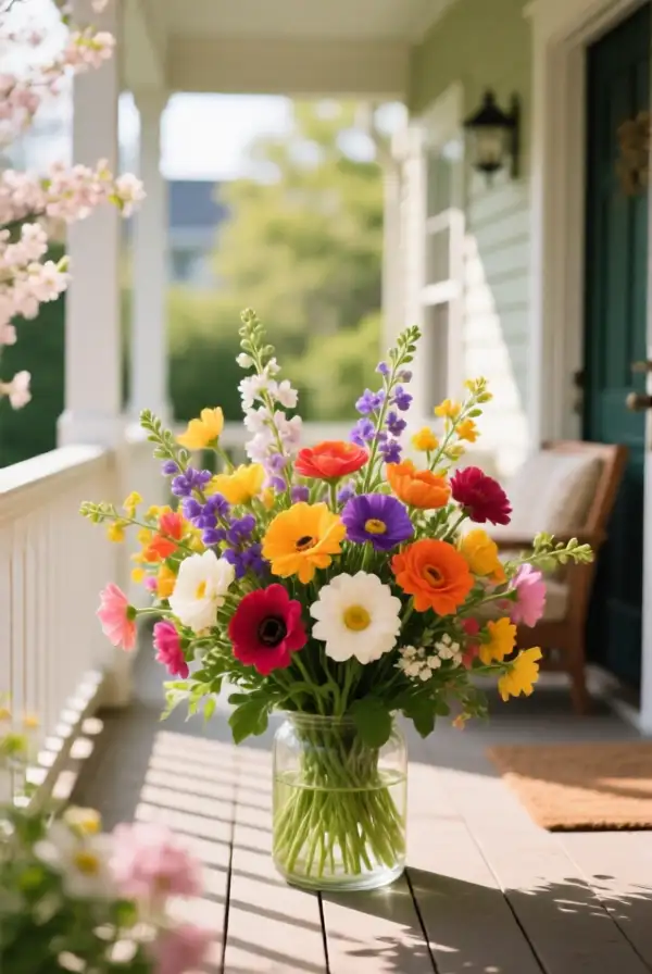 Create A Flower-Laden Focal Point