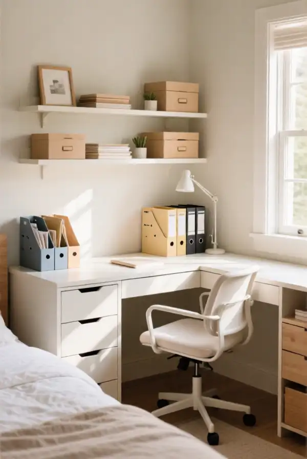 Create an Organized Desk Space