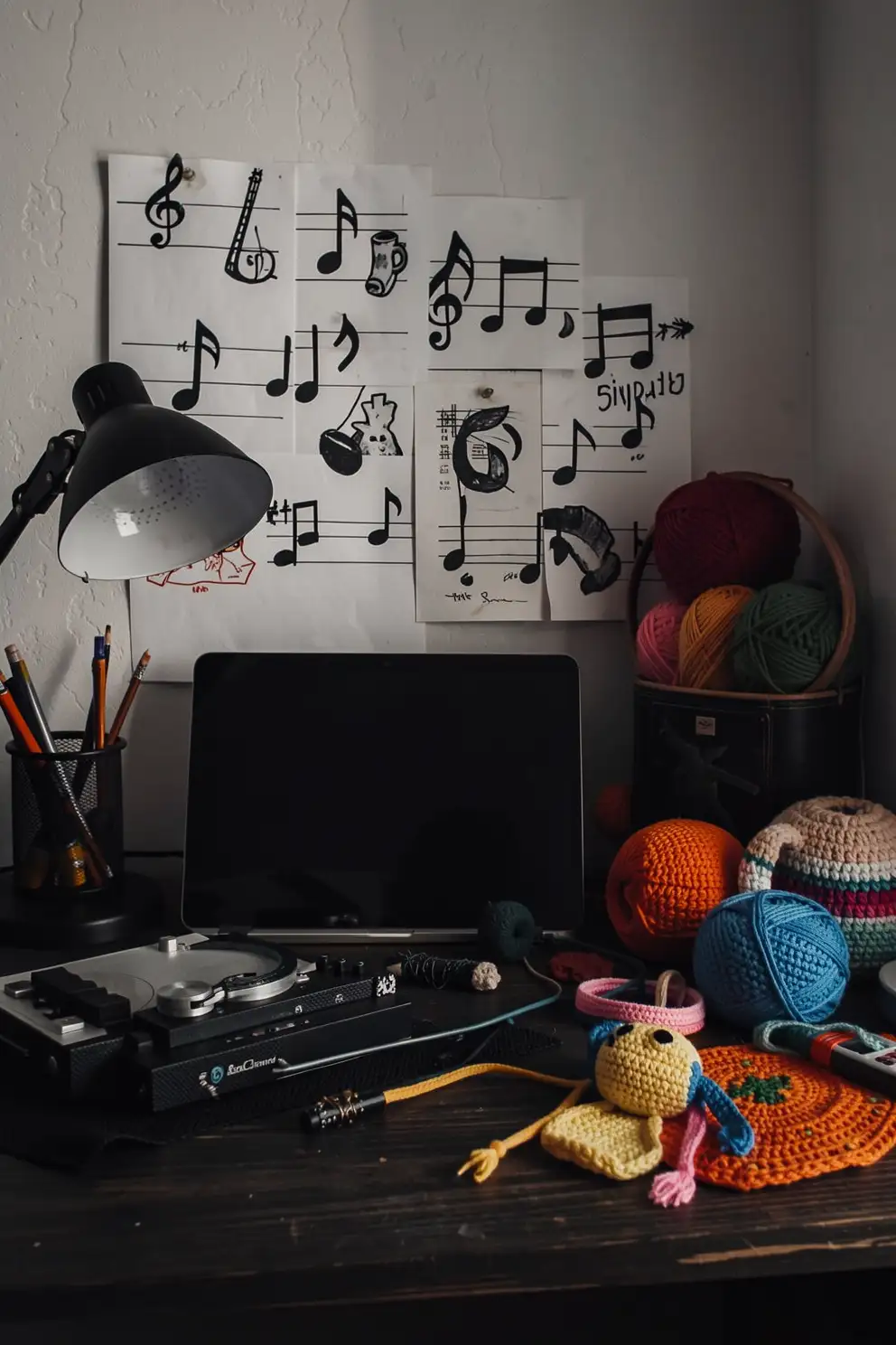 Creating a Bat-Inspired Crochet Playlist