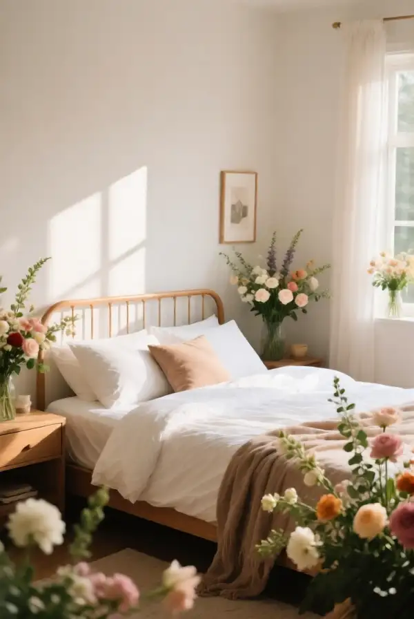 Creating a Cozy Floral Atmosphere