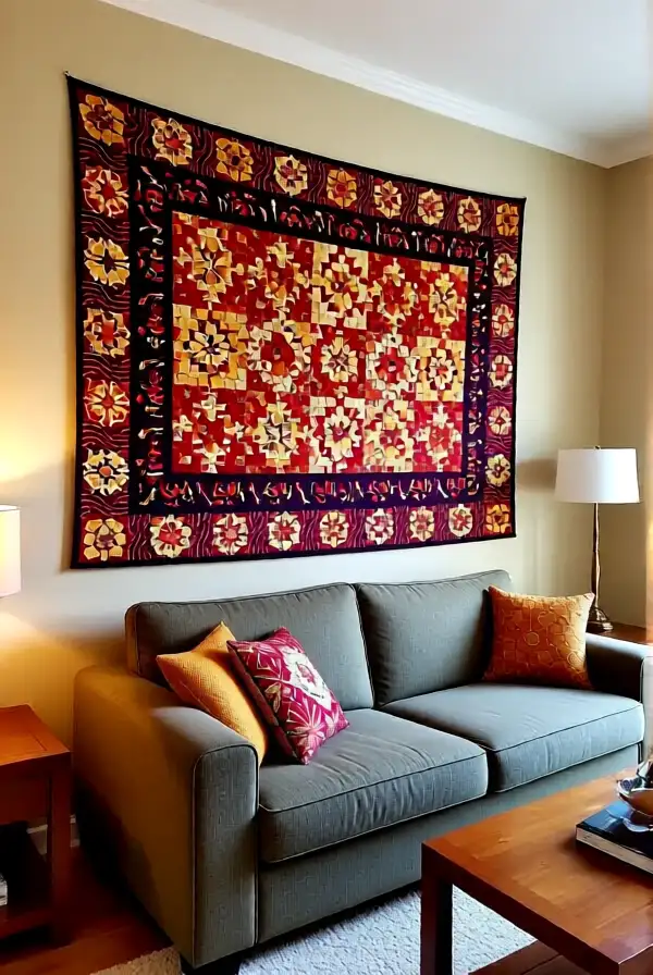 Creating a Fabric Wall Hanging