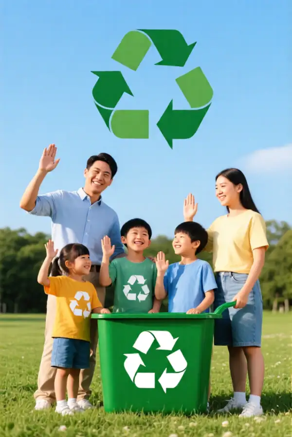 Creating a Family Recycling Commitment
