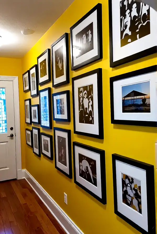 Creating a Gallery Wall in Your Entryway