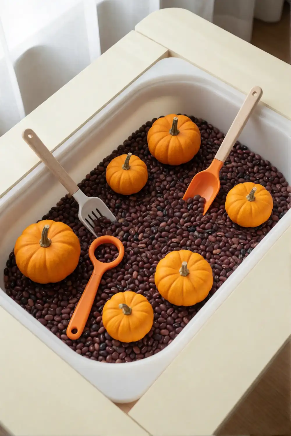 Creating a Halloween-Themed Sensory Bin