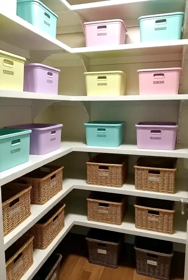 Creating a Pastel Pantry