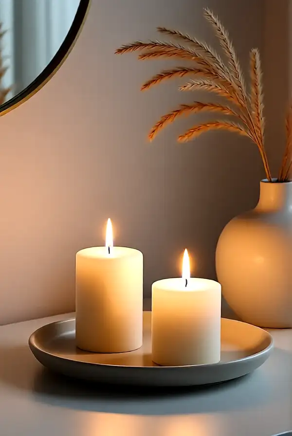 Creating a Warm Ambiance with Candles