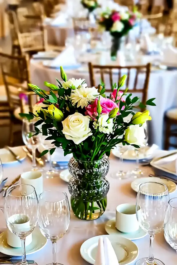 Creating Centerpieces for the Dining Room