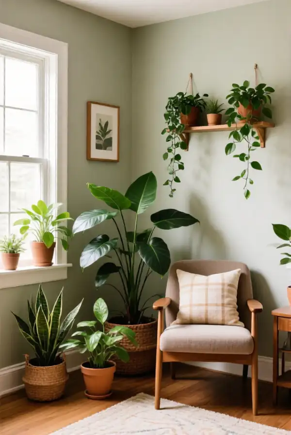 Creating Plant Corners for Cozy Vibes