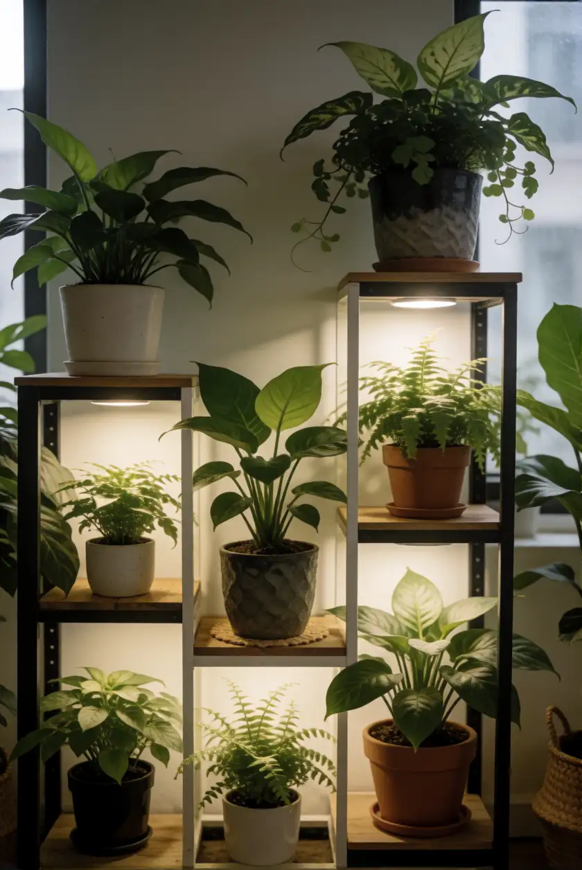 Creating Plant Shelves
