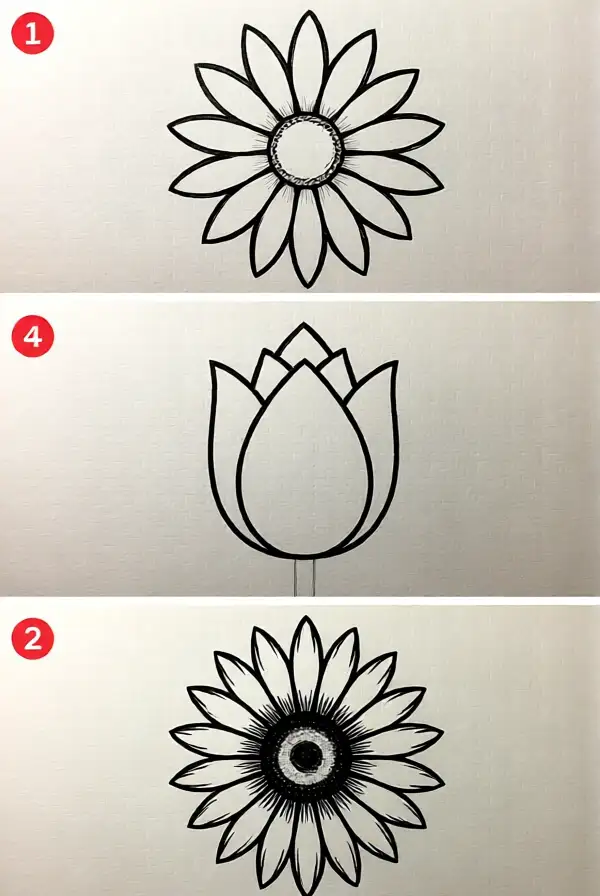 Creating Simple Flower Shapes