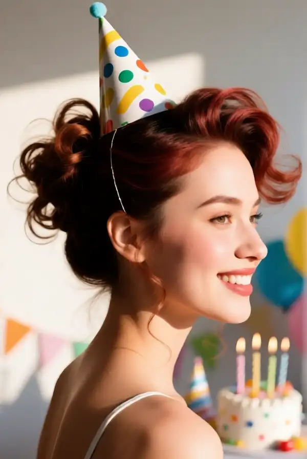 Creative Hairstyles for the Artsy Birthday Girl