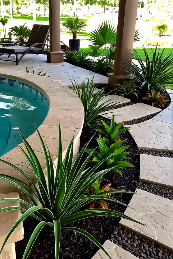 Creative Landscaping Around Your Budget Jacuzzi