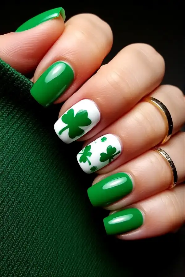 Creative Nail Art with Negative Space