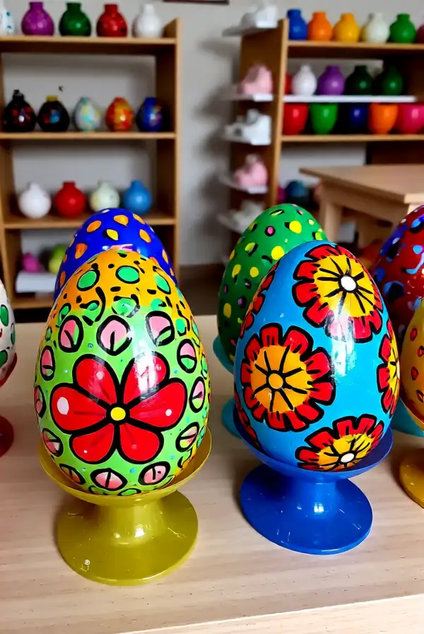 Creative Paper Mache Eggs