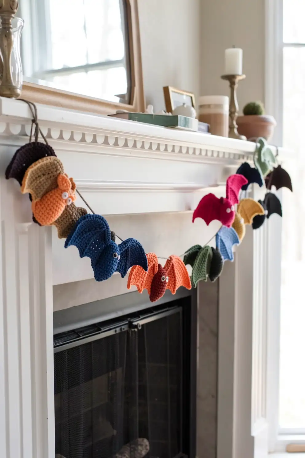 Crochet Bat Garlands