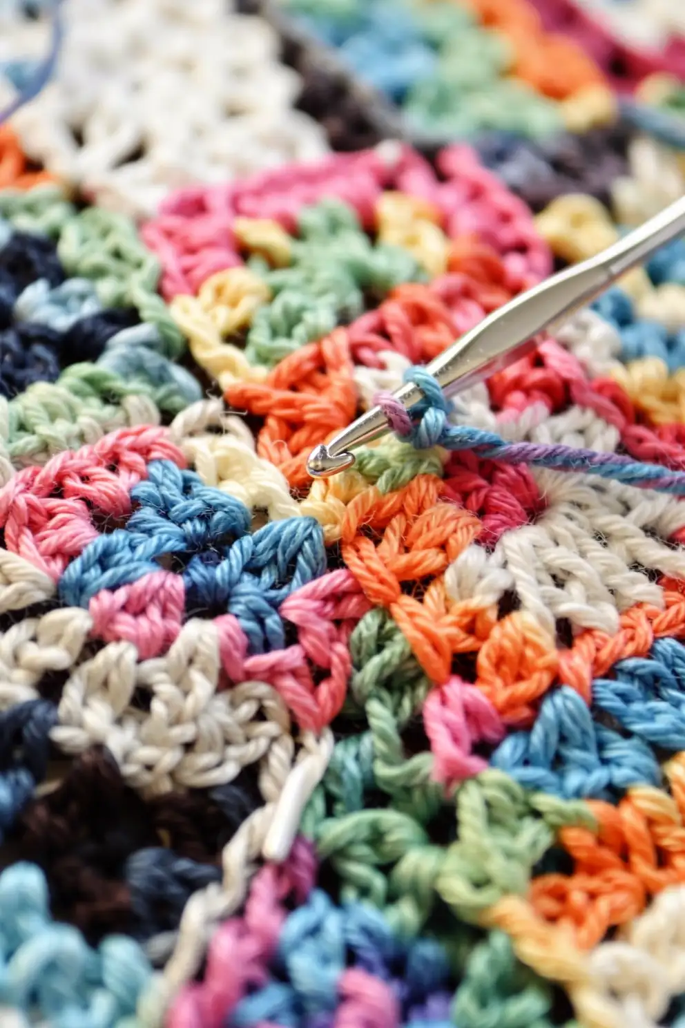 Crochet Techniques for Blending Colors