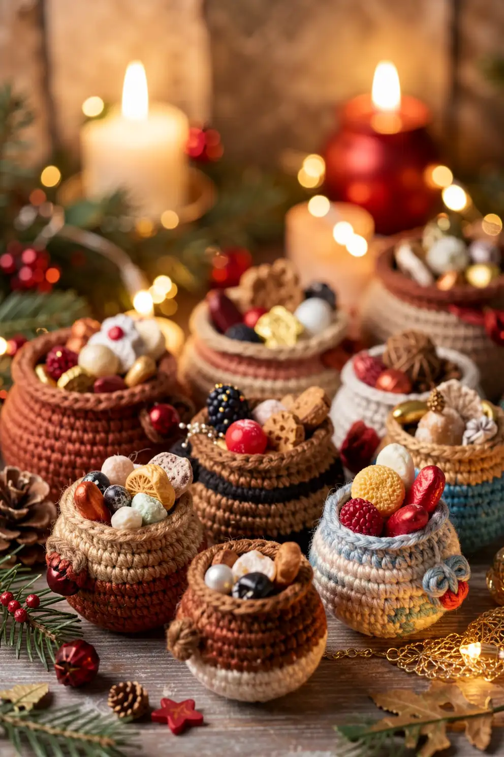 Crocheted Cauldrons for a Magical Touch
