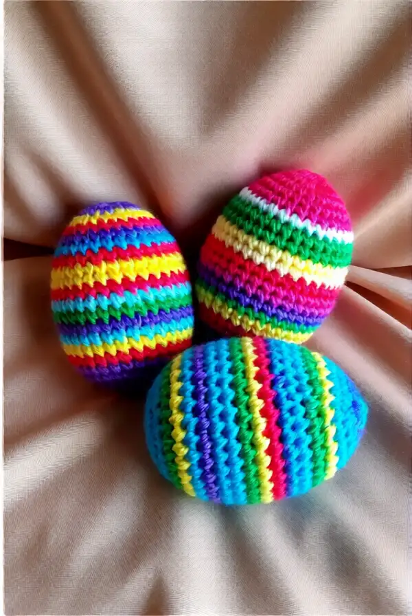 Crocheted Easter Eggs