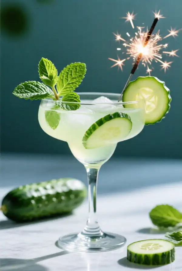 Cucumber Mint Sparkler