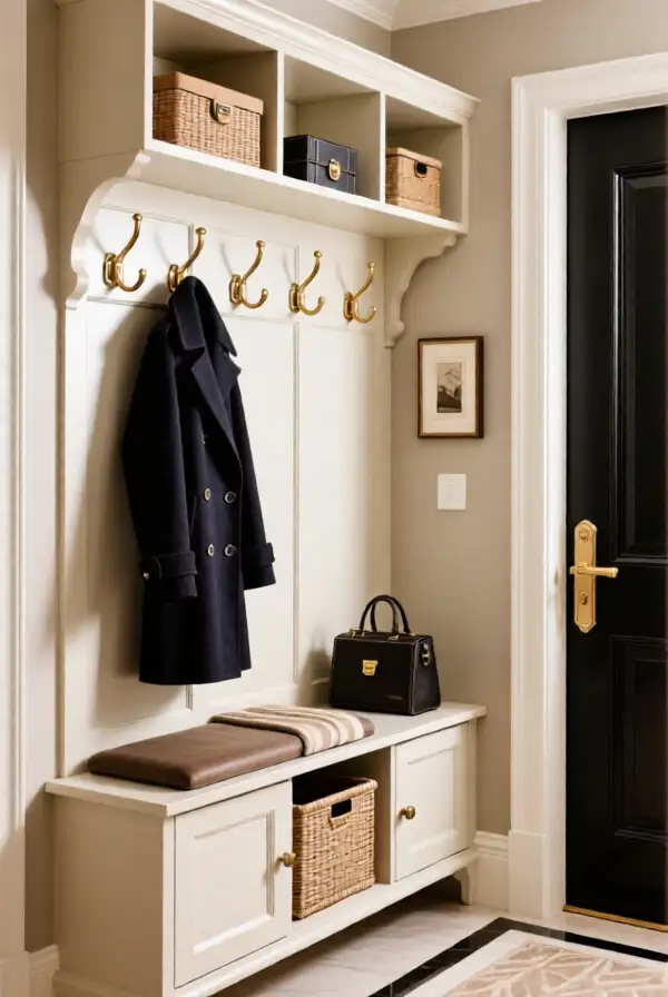 Curating a Functional and Elegant Coat Area